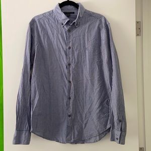 John Varvatos Collared Button Down
